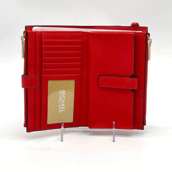 Michael Kors Large Double Zip Wallet Wristlet - Picture 6 of 7